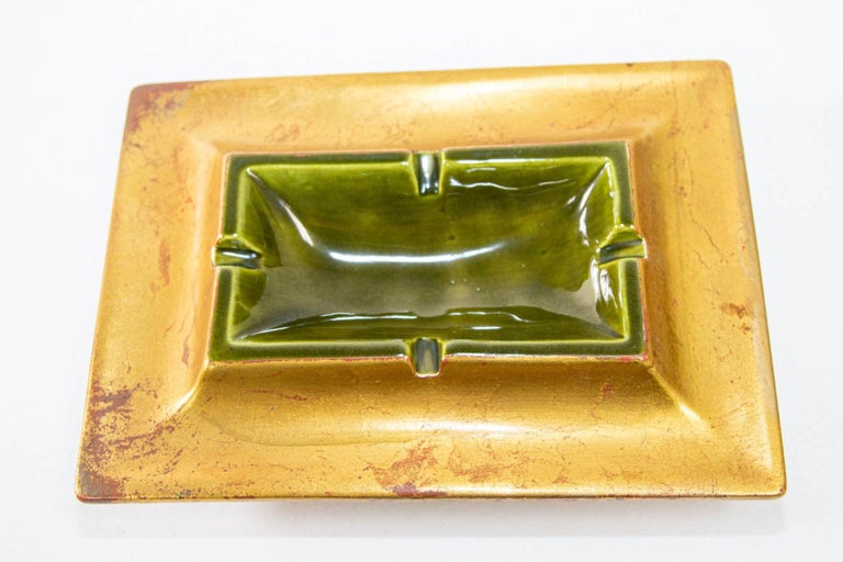 Vintage Midcentury Freeman McFarlin Ceramic Ashtray California USA