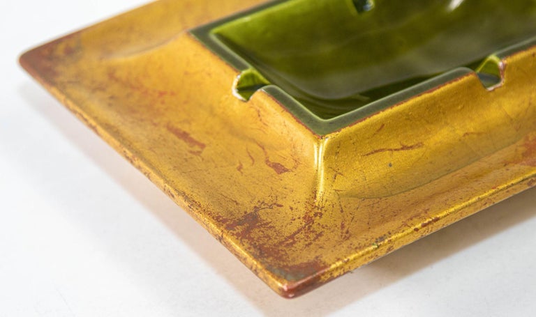 Vintage Midcentury Freeman McFarlin Ceramic Ashtray California USA