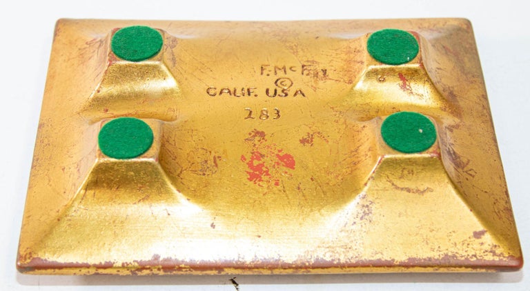 Vintage Midcentury Freeman McFarlin Ceramic Ashtray California USA