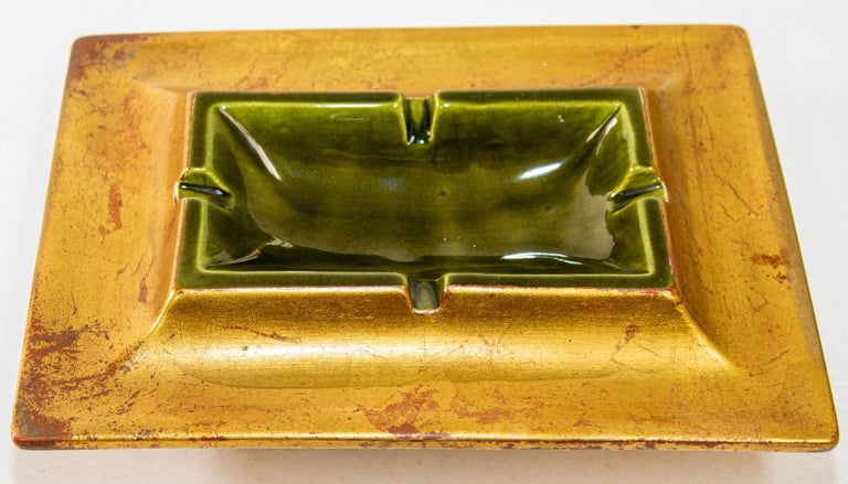 Vintage Midcentury Freeman McFarlin Ceramic Ashtray California USA