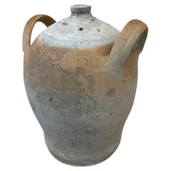 Vintage Mid-Century French Provincial Stoneware Pottery, Jar/Jug/Vase/Vessel
