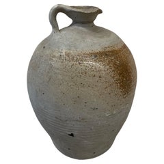 Vintage Mid-Century French Provincial Stoneware Pottery, Jar/ Jug/ Vase/ Vessel