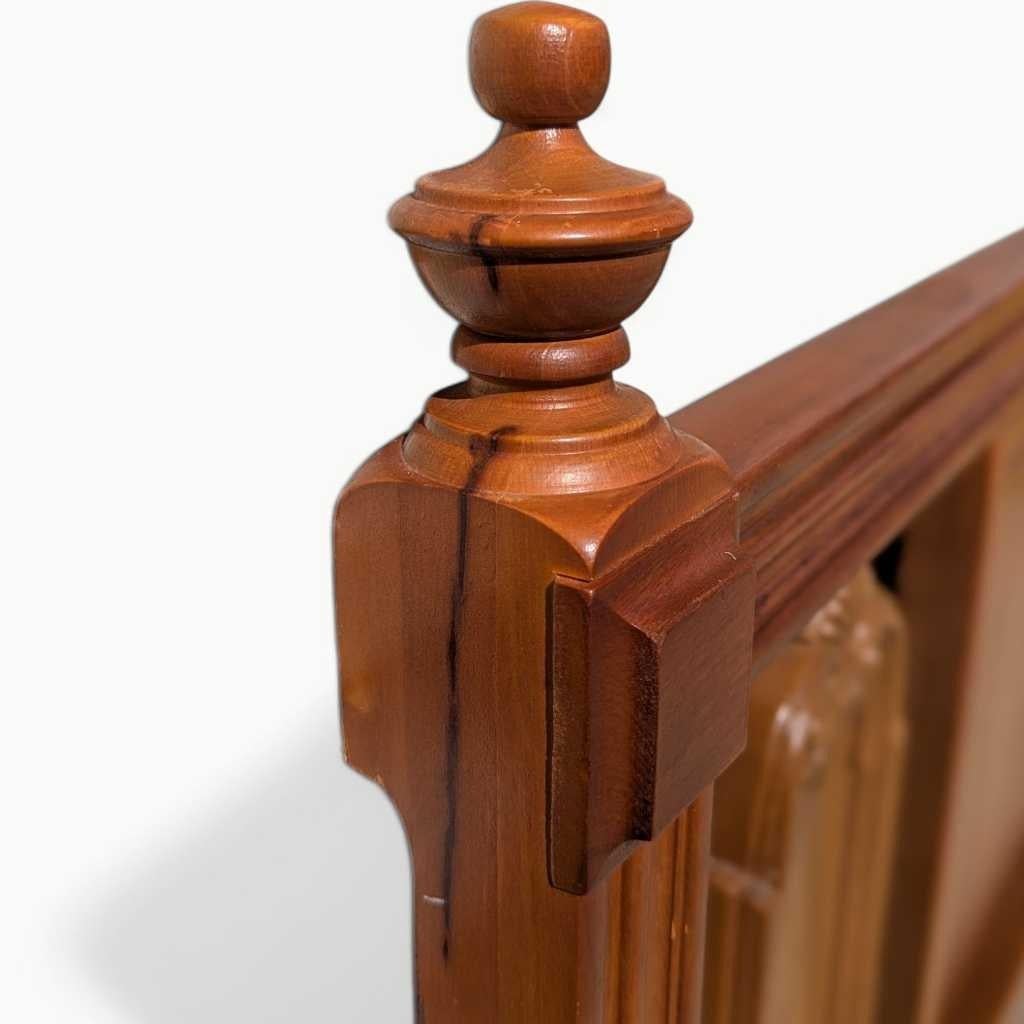 Tête de lit pleine grandeur Vintage Mid-Century, Design/One Wood, c.1960s en vente 6
