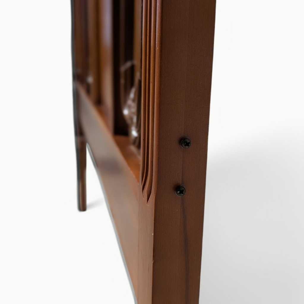 Tête de lit pleine grandeur Vintage Mid-Century, Design/One Wood, c.1960s en vente 7