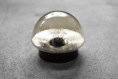 Vintage Mid-Century German Modern Small Glass Wall Lamp / Sconce, 1960s