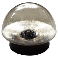 Petite lampe murale en verre / applique Vintage Mid-Century German Modern, 1960s