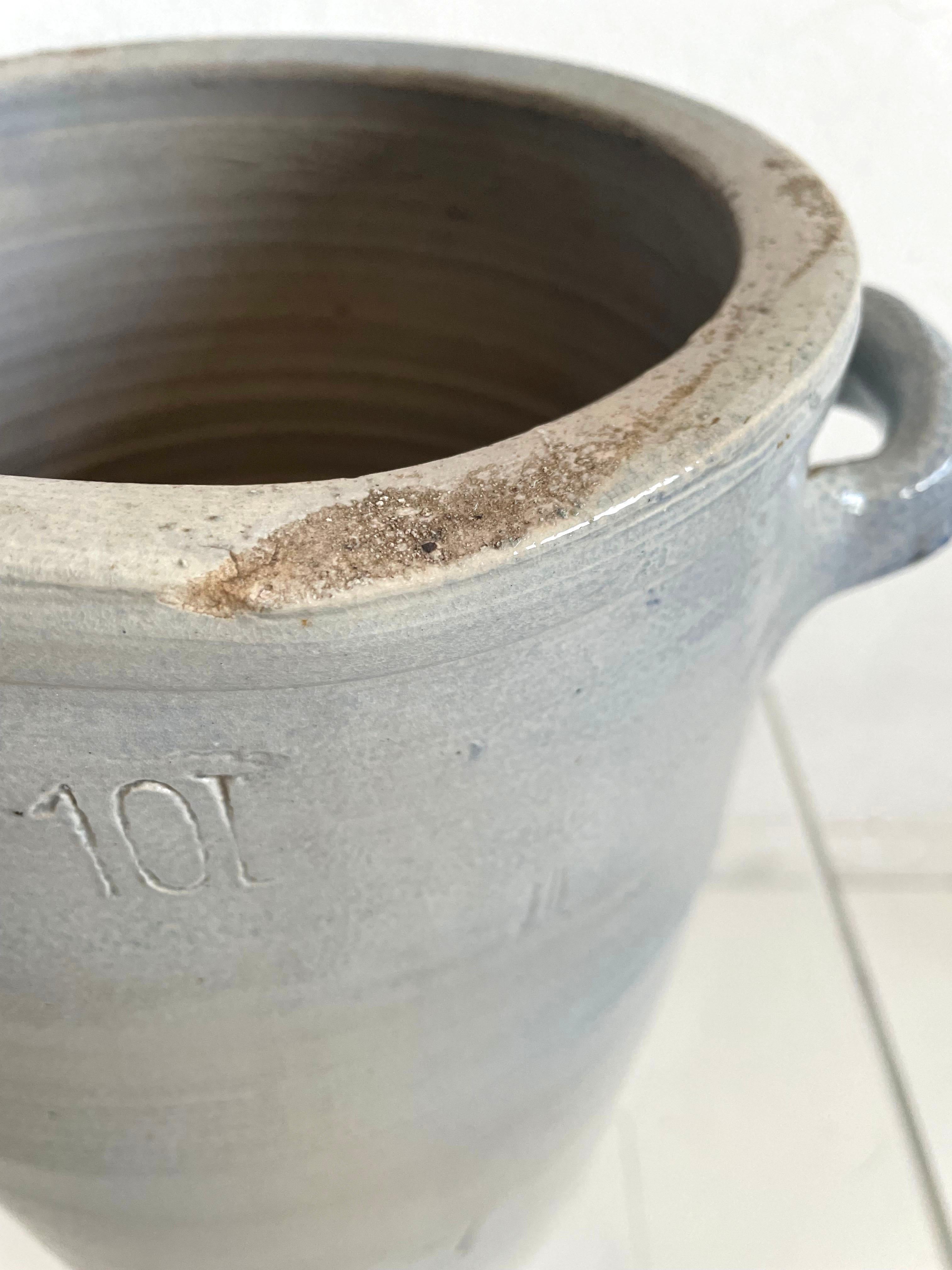 Vintage Mid-Century Glazed Stoneware Pottery, Jar/ Jug/ Vase/ Vessel, Wabi Sabi  For Sale 1