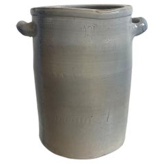 Vintage Mid-Century Glazed Stoneware Pottery, Jar/ Jug/ Vase/ Vessel, Wabi Sabi 