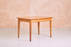 Vintage Mid-century Gordon Russell Oak Extending Dining Table and Chairs, 1950s