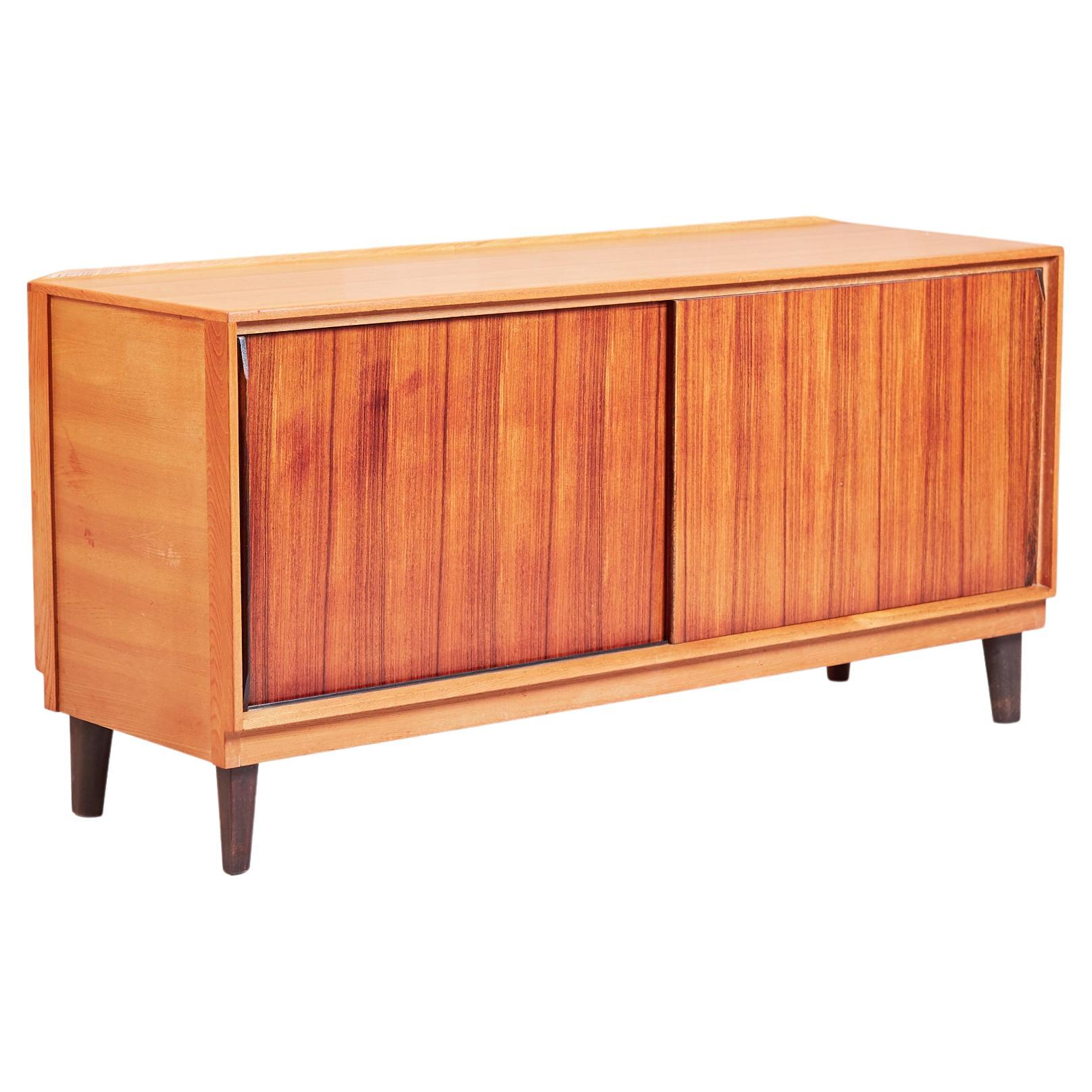 Vintage Mid Century Gordon Russell Sideboard with Sliding Doors