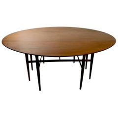 Used Mid Century Heritage Henredon Drop-Leaf Dining Table