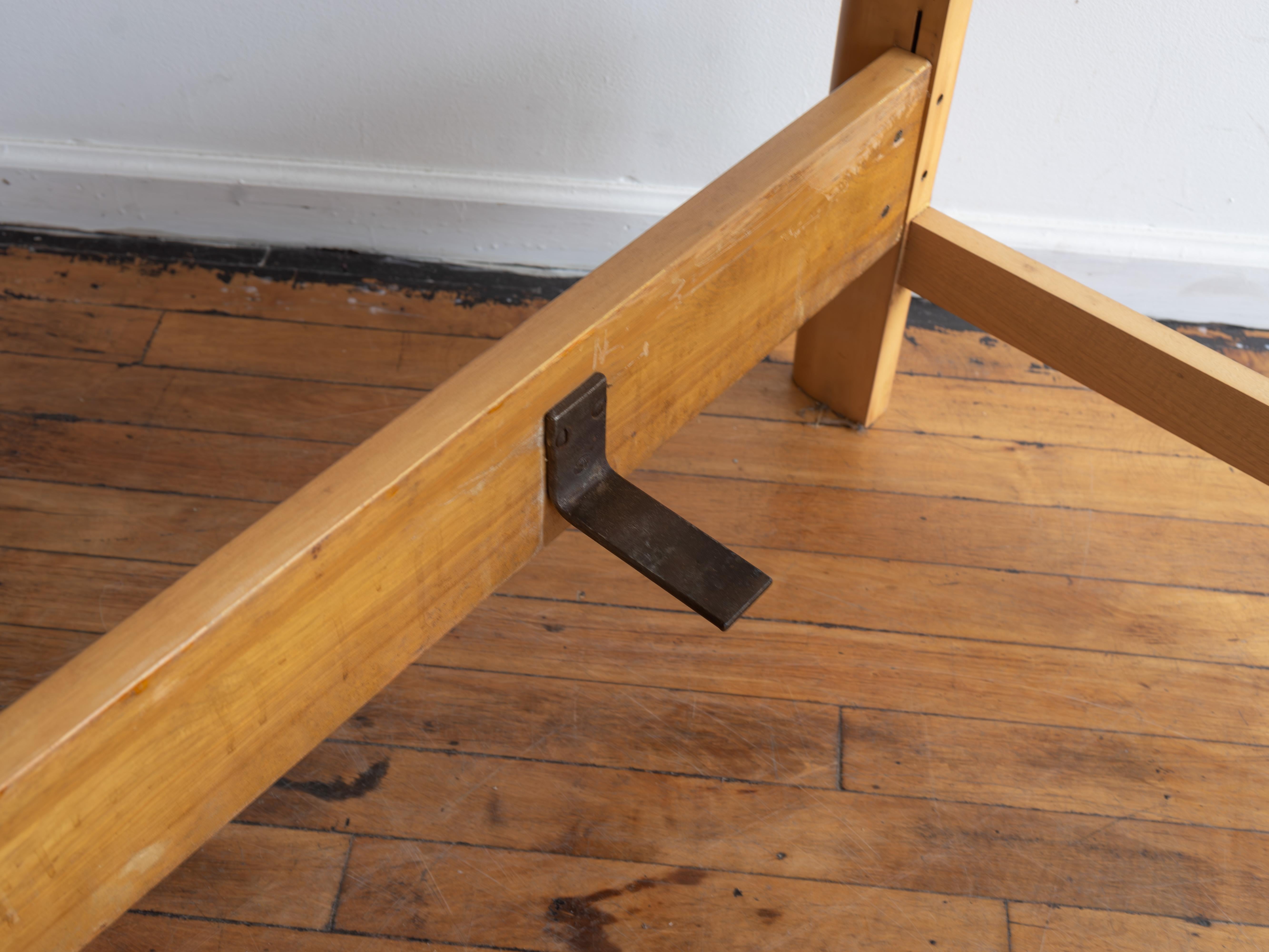 Vintage Mid Century Heywood Wakefield Full Bed Frame For Sale 2
