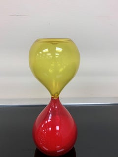 Vintage Mid Century Hour Glass by Paolo Venini, Circa 1950’s