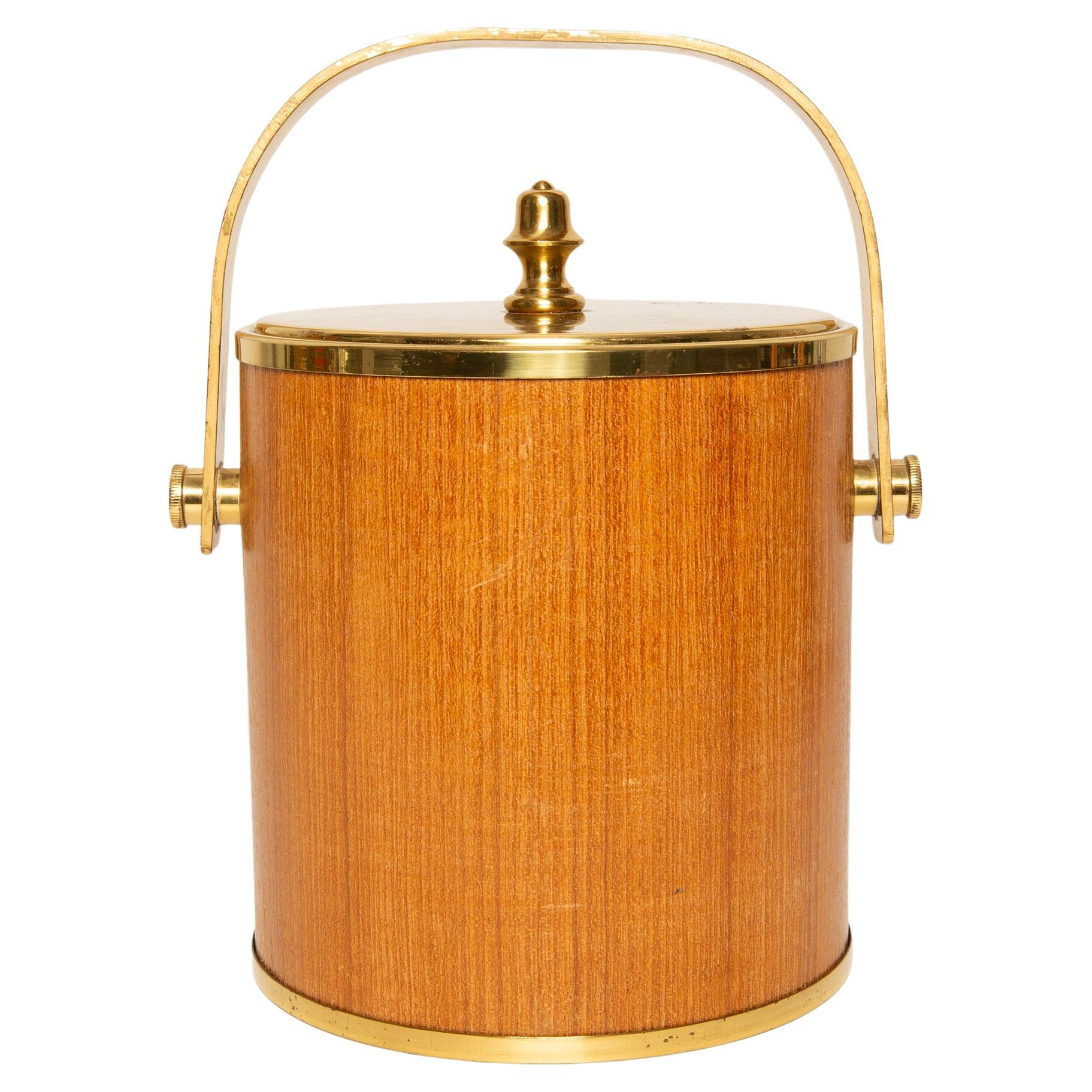 Vintage Mid Century Ice Bucket, 1960s