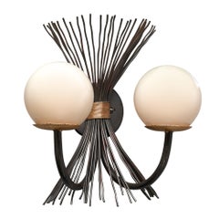 Applique italiane d'epoca di metà secolo