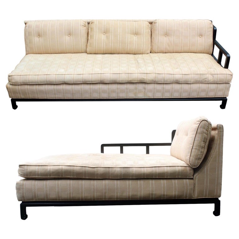 Norwood Mid Century Modern Two Piece Sectional Sofa Baci Living Room