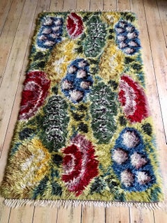 Vintage mid century Josef Frank ryamatta for Svenskt Tenn of Sweden circa 1940's