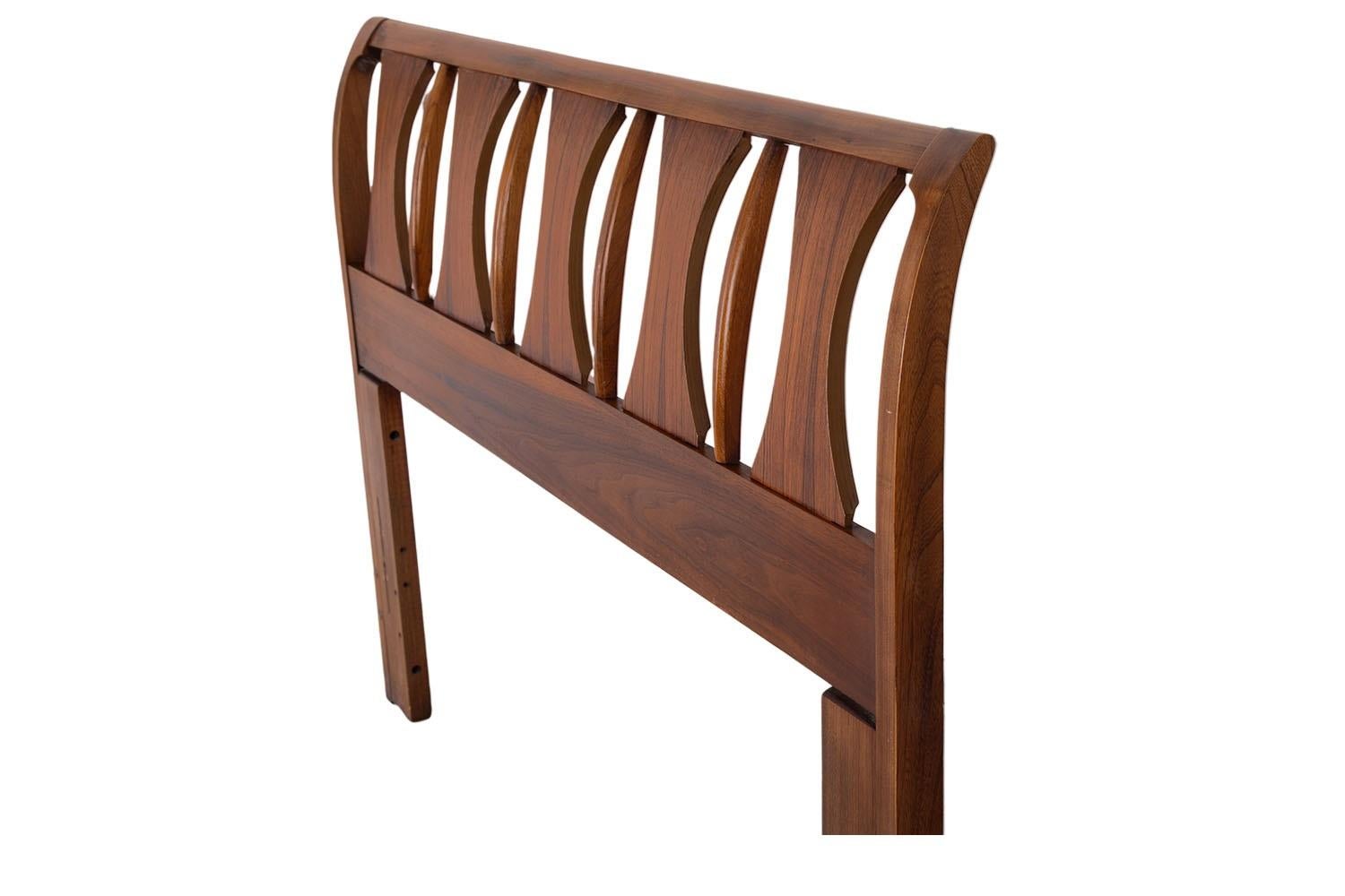 American Vintage Mid-Century Kent Coffey Queen Headboard