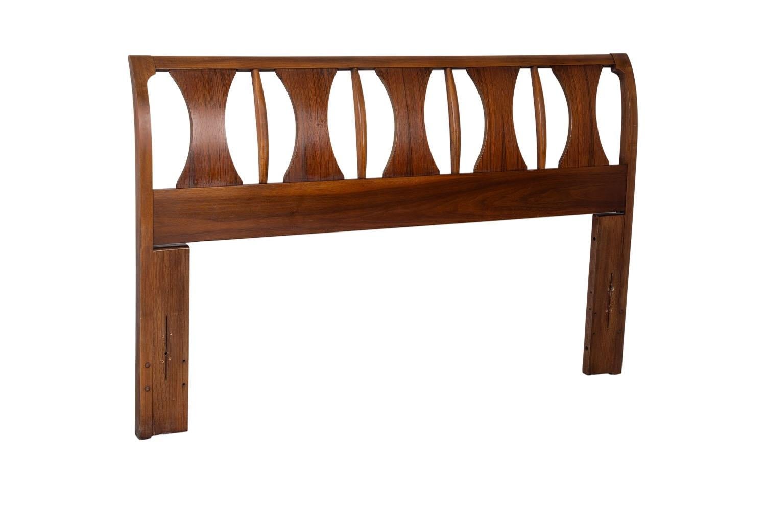 Vintage Mid-Century Kent Coffey Queen Headboard 2