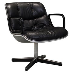 Vintage Mid Century Knoll Pollock Executive Office Desk Chair
