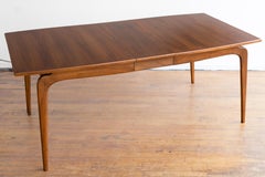 Vintage Mid Century Lane Perception Dining Table with Leaf Regular price