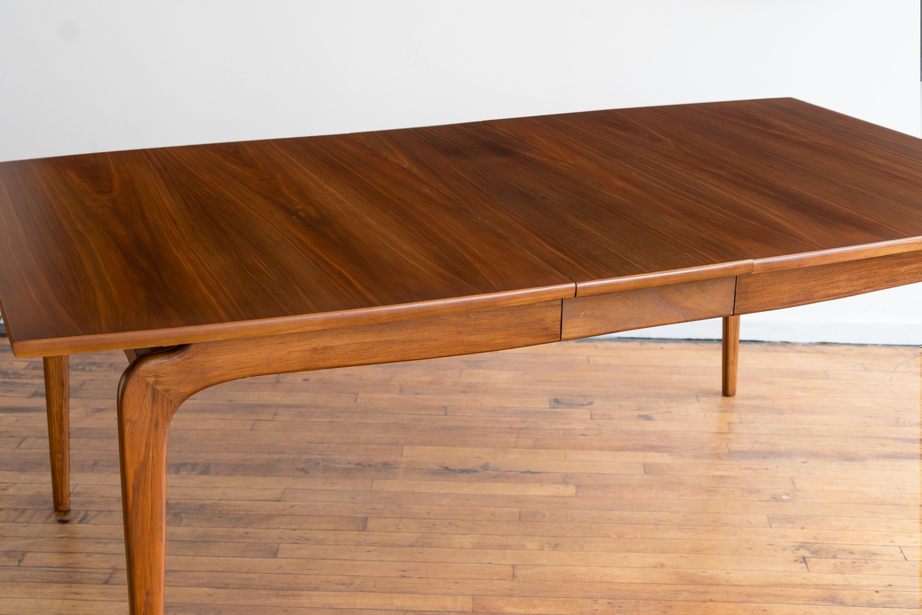 American Vintage Mid Century Lane Perception Dining Table with Leaf Regular price