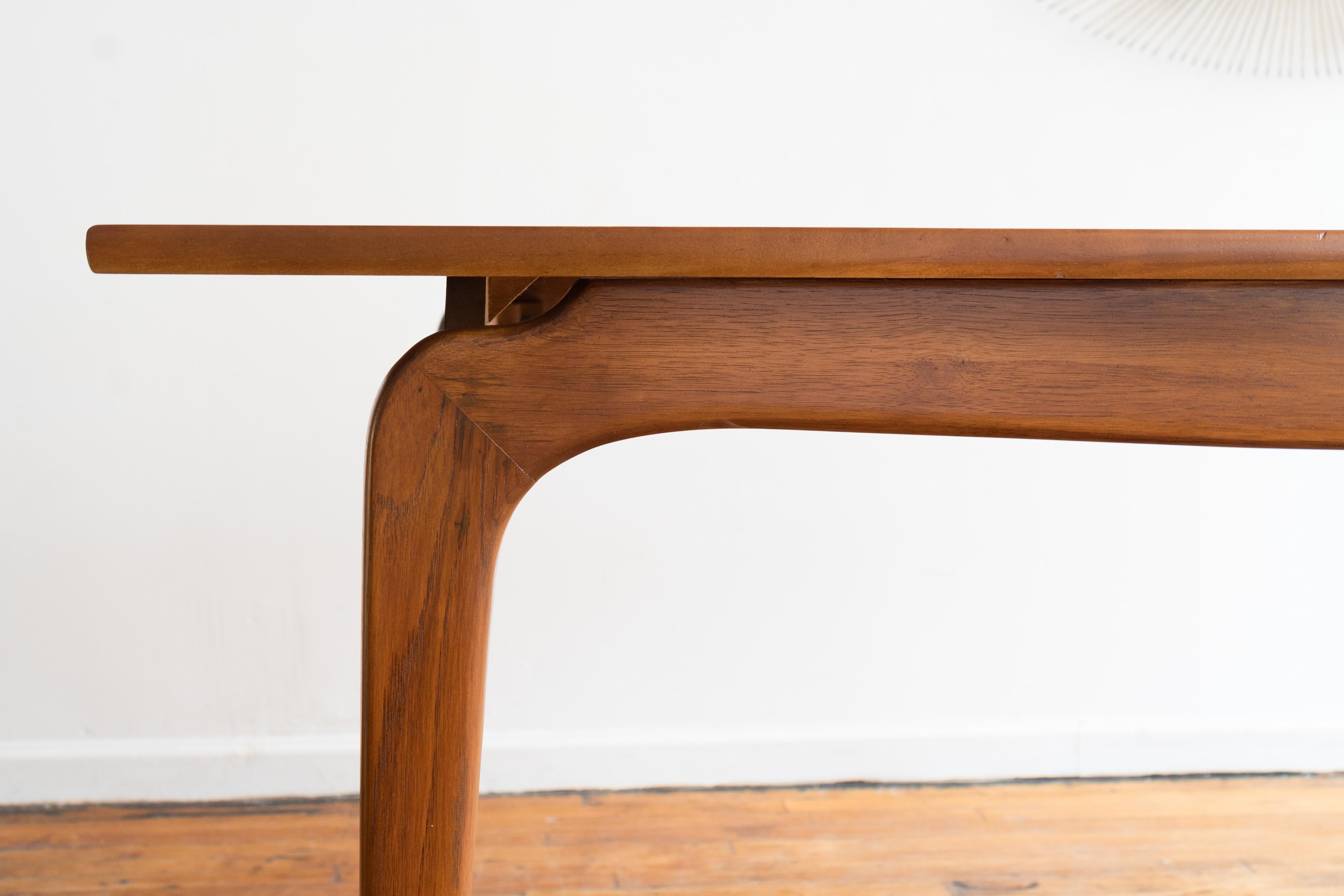 Vintage Mid Century Lane Perception Dining Table with Leaf Regular price 1