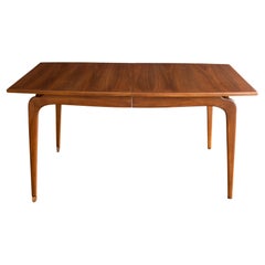 Vintage Mid Century Lane Perception Dining Table with Leaf Regular price