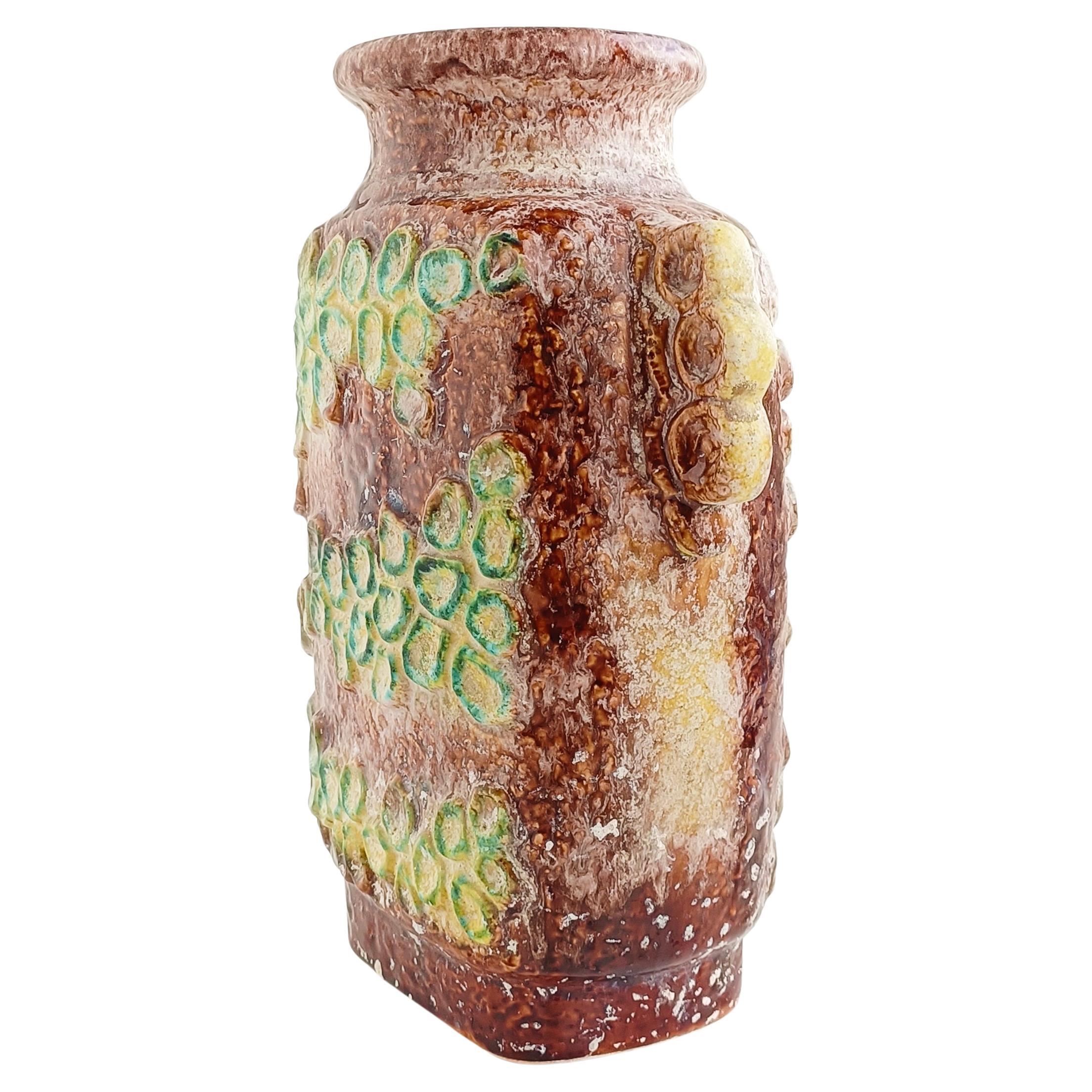 Grand vase en céramique Dümler & Breiden de l'Allemagne de l'Ouest, d'époque du milieu du siècle, années 1960 Excellent état - En vente à Valencia, VC