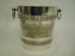 Vintage Mid-Century Louis Roederer Champagne Cooler / Bucket, Hermès Paris