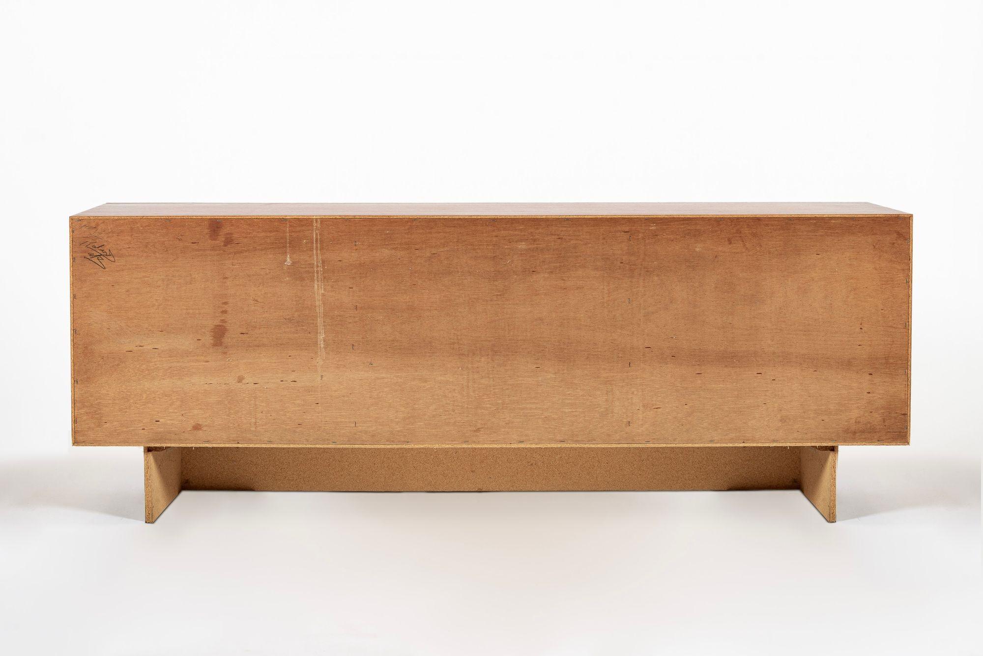 Vintage Mid Century Lowboy Teakholz Kommode 1960s im Angebot 3