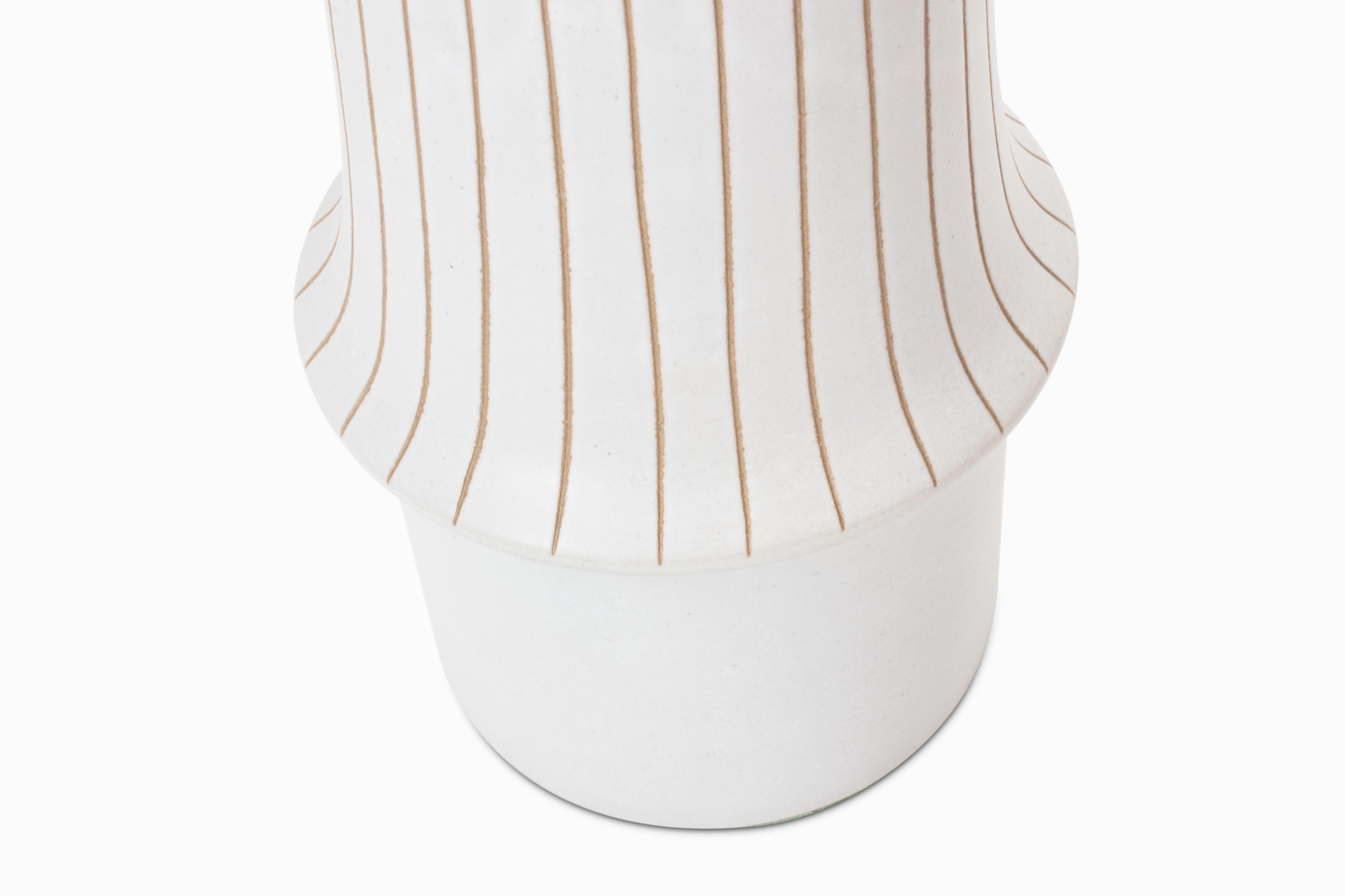 Céramique Lampe de bureau vintage mi-siècle M207 en céramique de Jane et Gordon Martz en vente