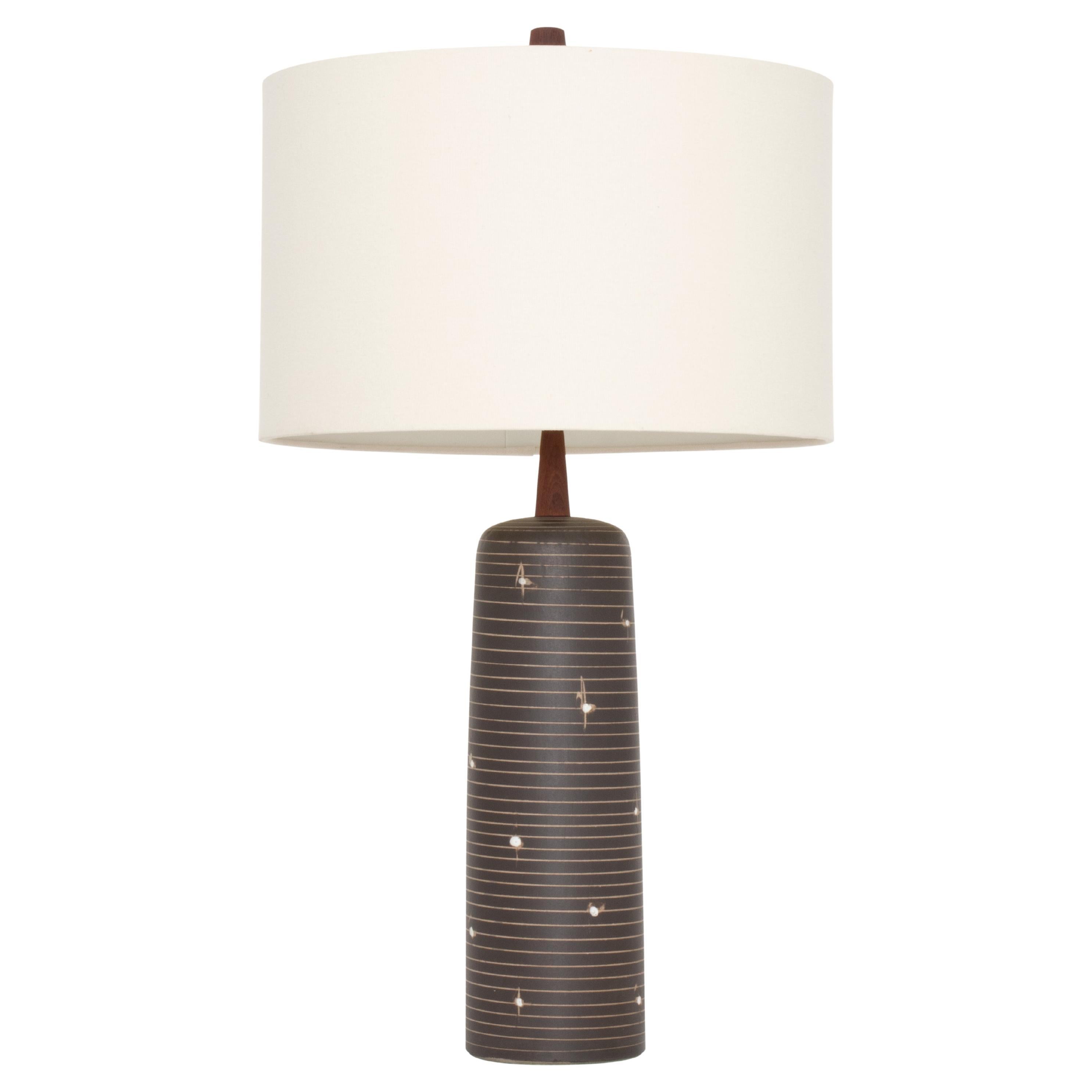 Vintage Mid Century M41 Lámpara de sobremesa de cerámica de Jane y Gordon Martz