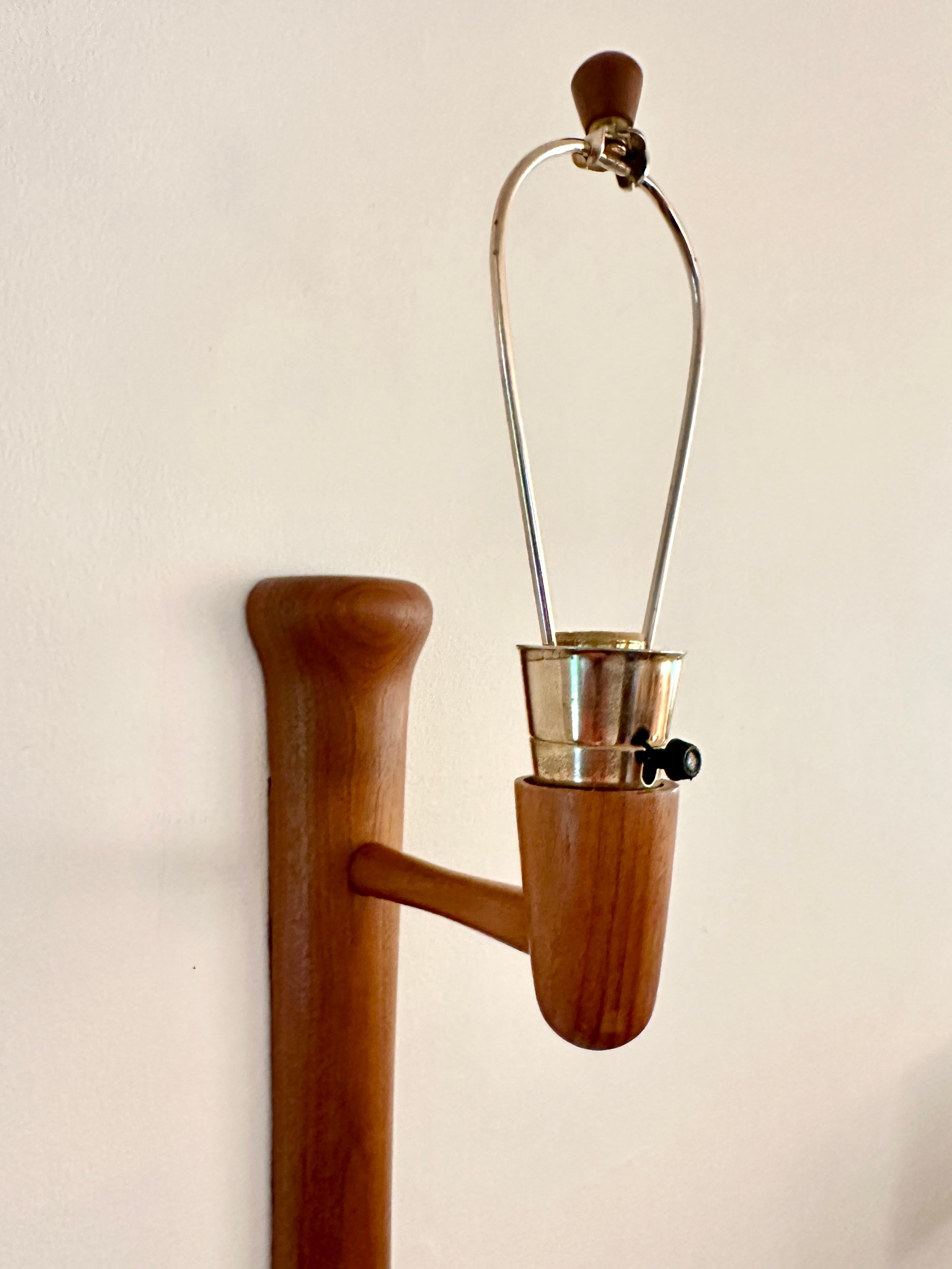Mid-20th Century Vintage Mid Century Marshall Studios, Inc. Teak Wall Sconce