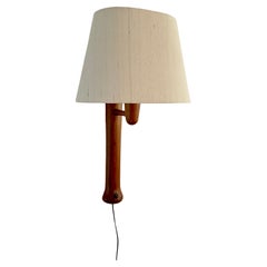 Vintage Mid Century Marshall Studios, Inc. Teak Wall Sconce