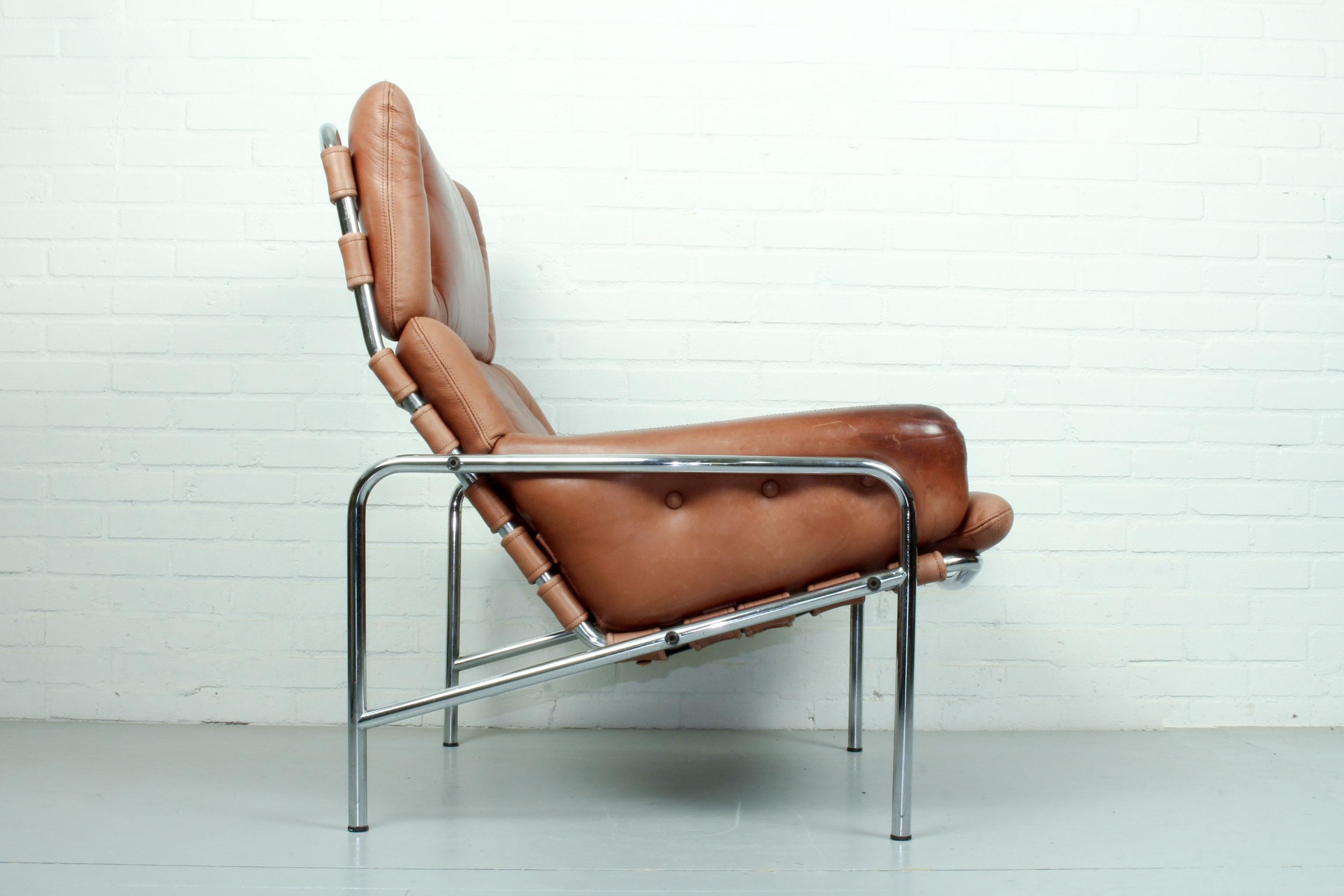 Vintage Midcentury Martin Visser Nagoya Easy Chair, 1969 In Good Condition In Appeltern, Gelderland