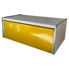 Vintage Mid-Century Metal Bread Box by Brabantia Holland