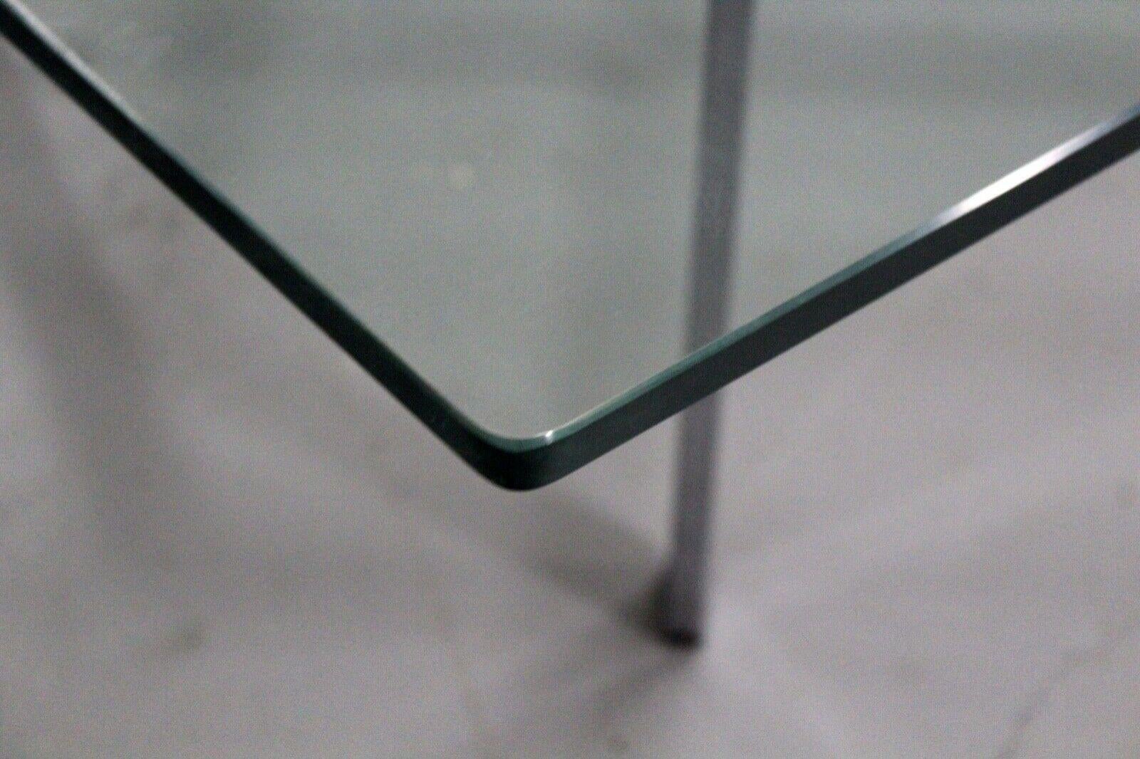 20th Century Vintage Mid Century Mies van der Rohe for Knoll Barcelona Coffee Cocktail Table