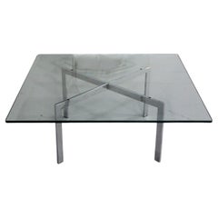 Vintage Mid Century Mies van der Rohe for Knoll Barcelona Coffee Cocktail Table