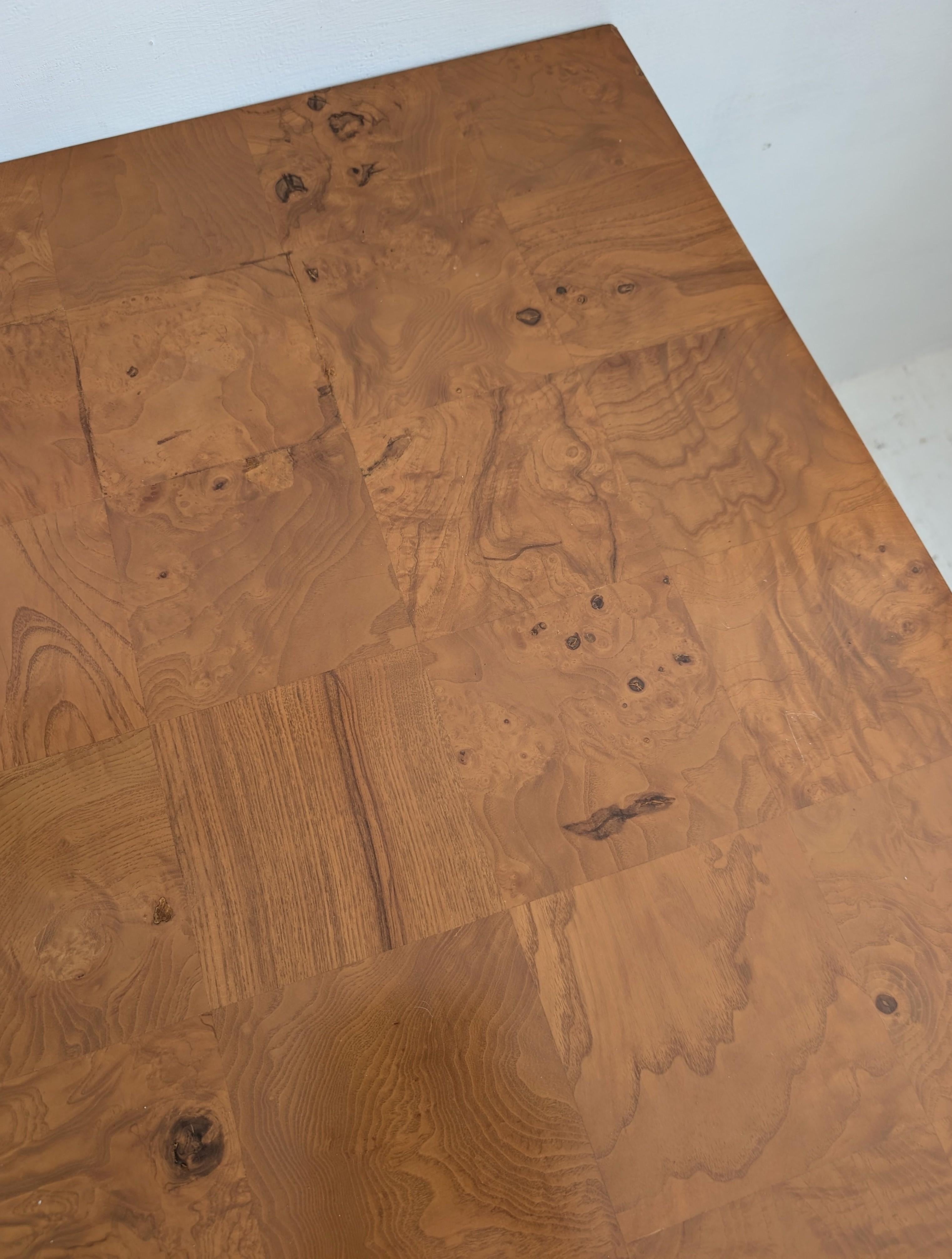 Mesas de centro vintage de mediados de siglo Milo Baughman de cromo y madera de arce- 2 disponibles en venta 9