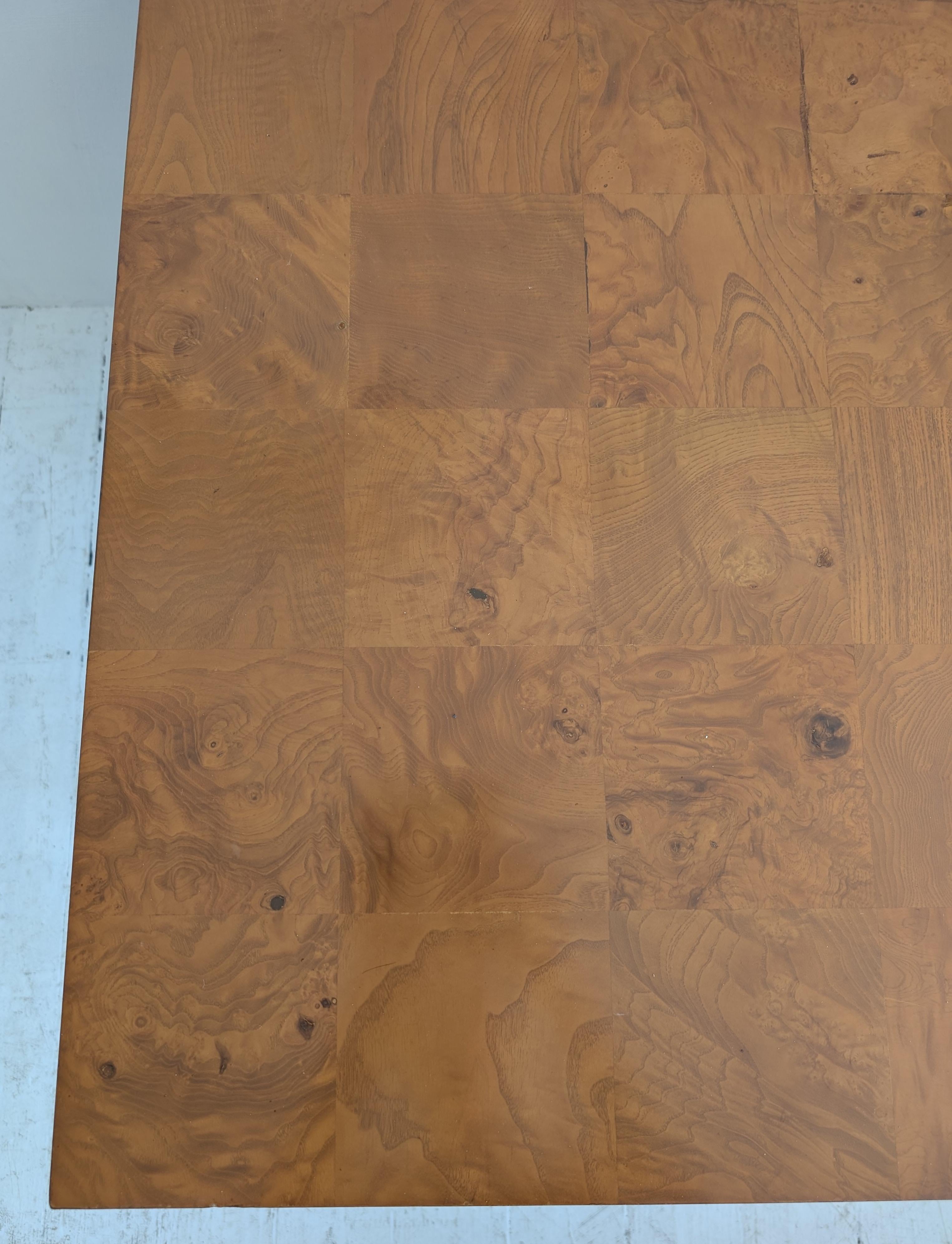Mesas de centro vintage de mediados de siglo Milo Baughman de cromo y madera de arce- 2 disponibles en venta 11