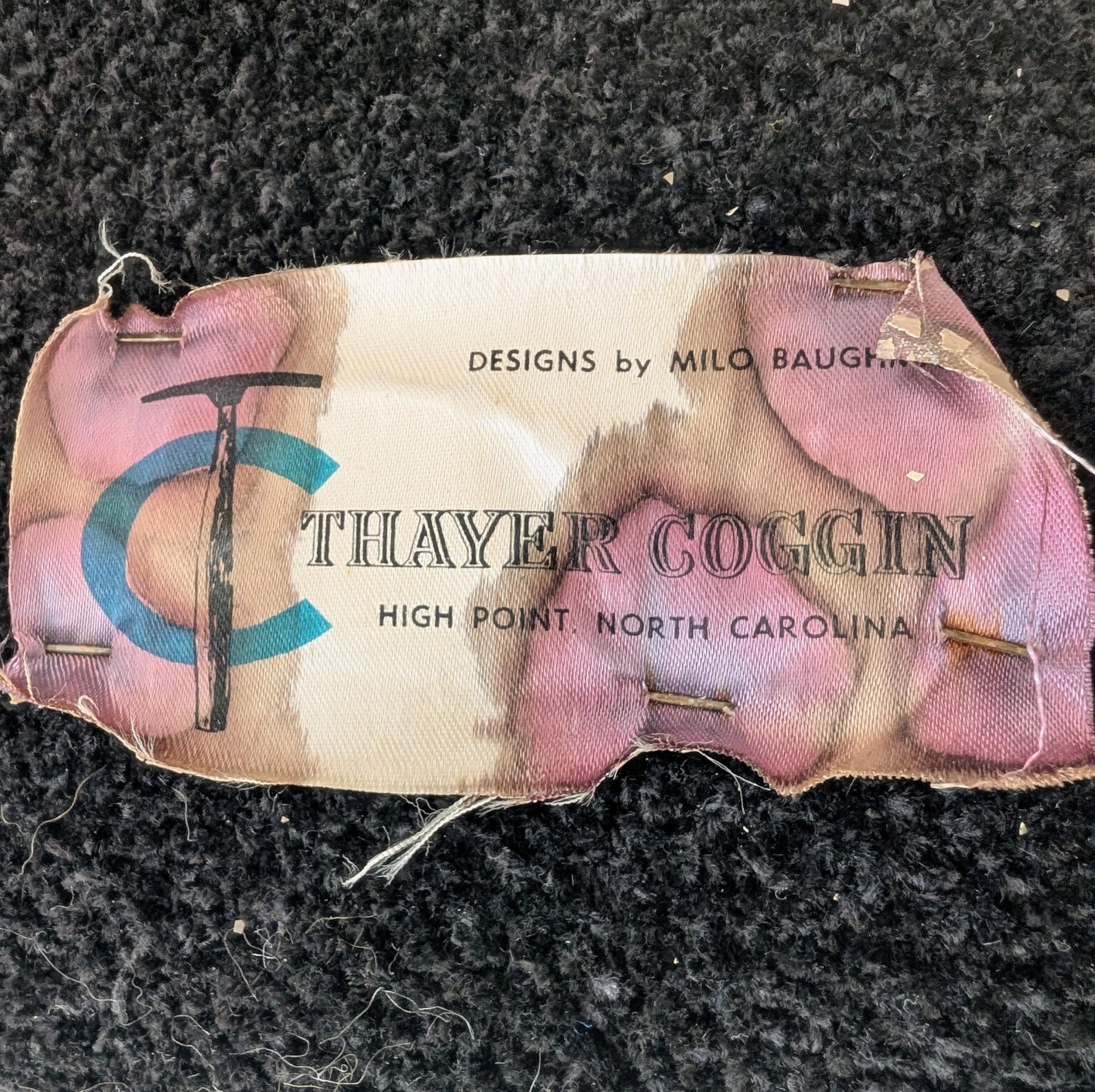 Vintage Mitte des Jahrhunderts Milo Baughman Thayer Coggin 'Scoop' Sessel USA 1970er im Angebot 4