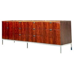 Vintage Mid-Century Modern 1960s Knoll Rosewood Credenza