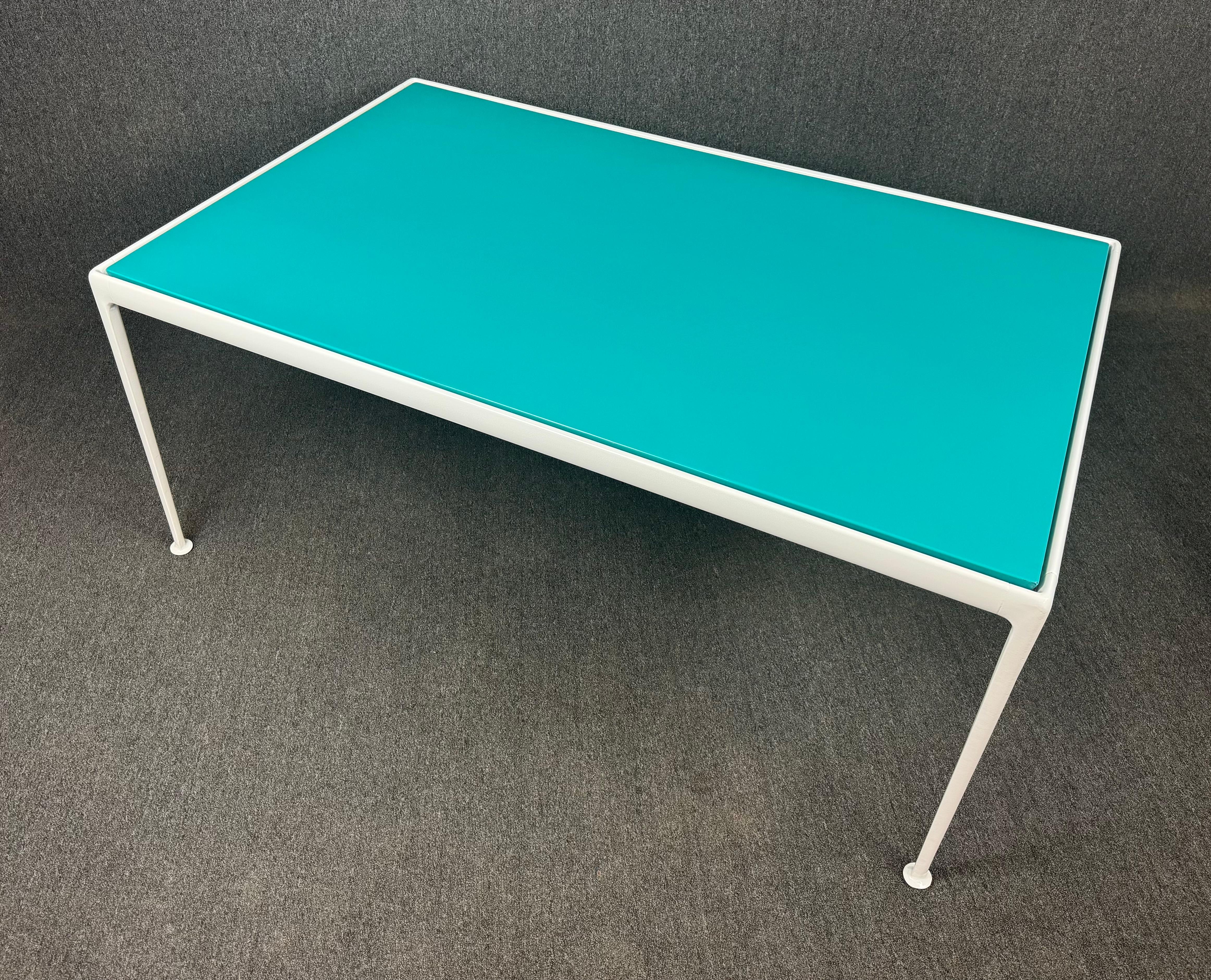 Here is a beautiful mid mod outdoor dining table from the sought after 
