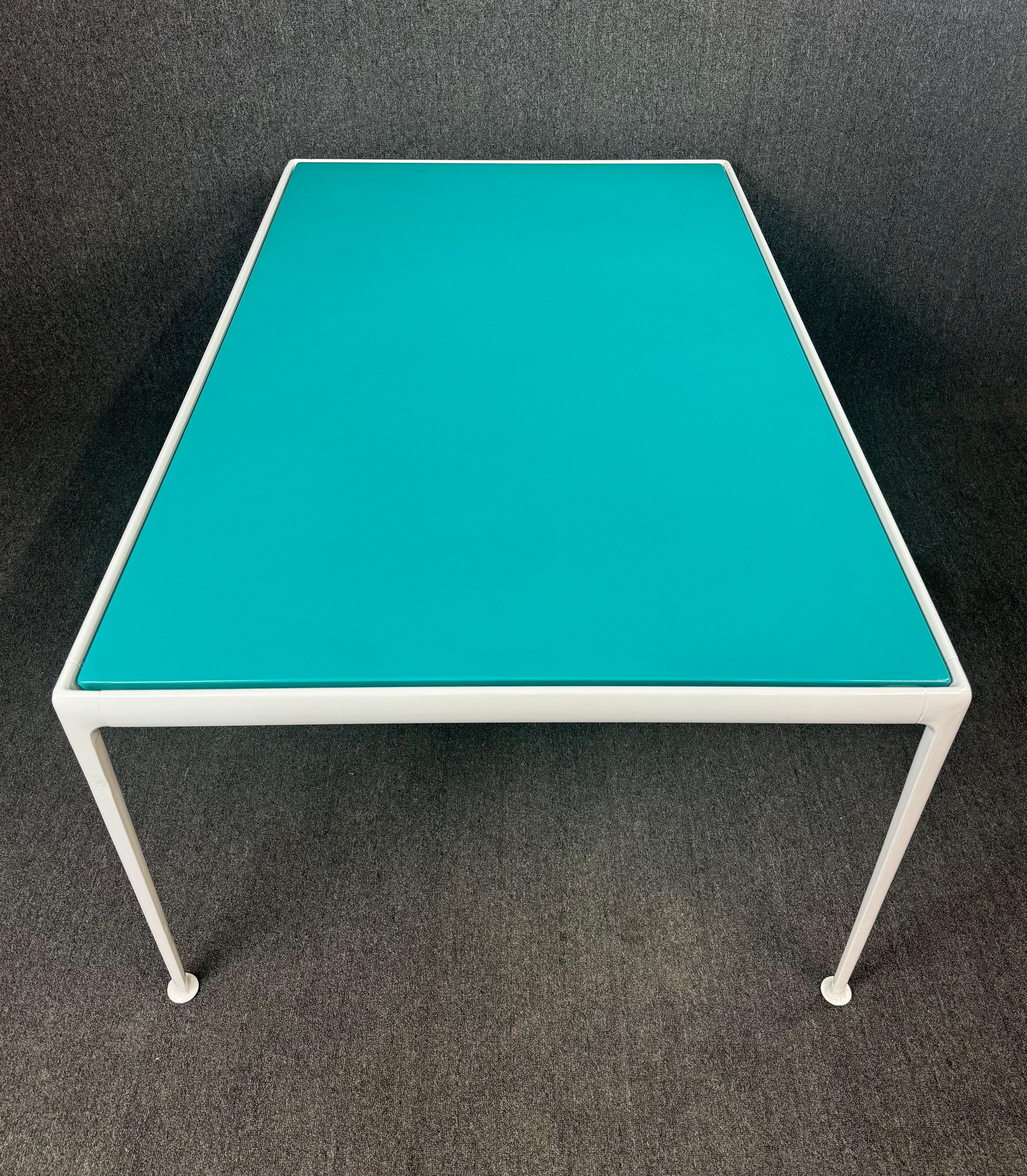 Metal Vintage Mid Century Modern 1966 Collection Patio Dining Table by Richard Schultz For Sale