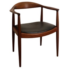 Vintage Mid-Century Modern 1970s Hans J. Wegner for Johannes "the" Hansen Chair