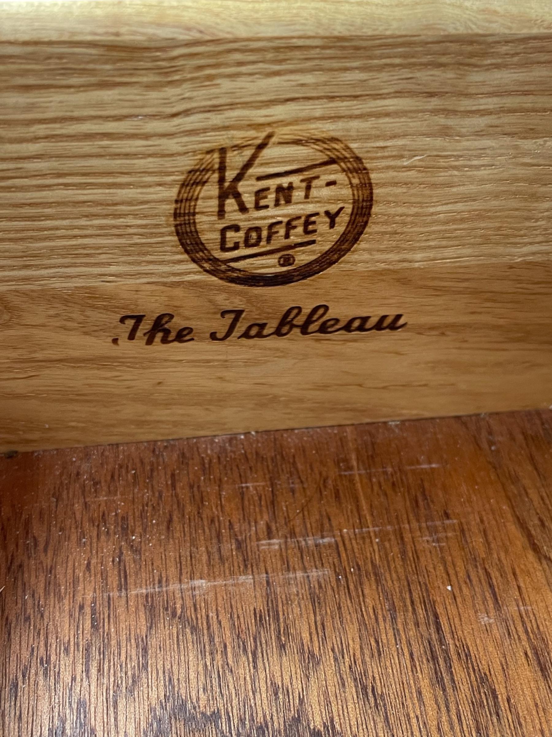 Vintage Mid Century Modern 5 Drawer Dresser - Kent Coffey Tableau Collection For Sale 3