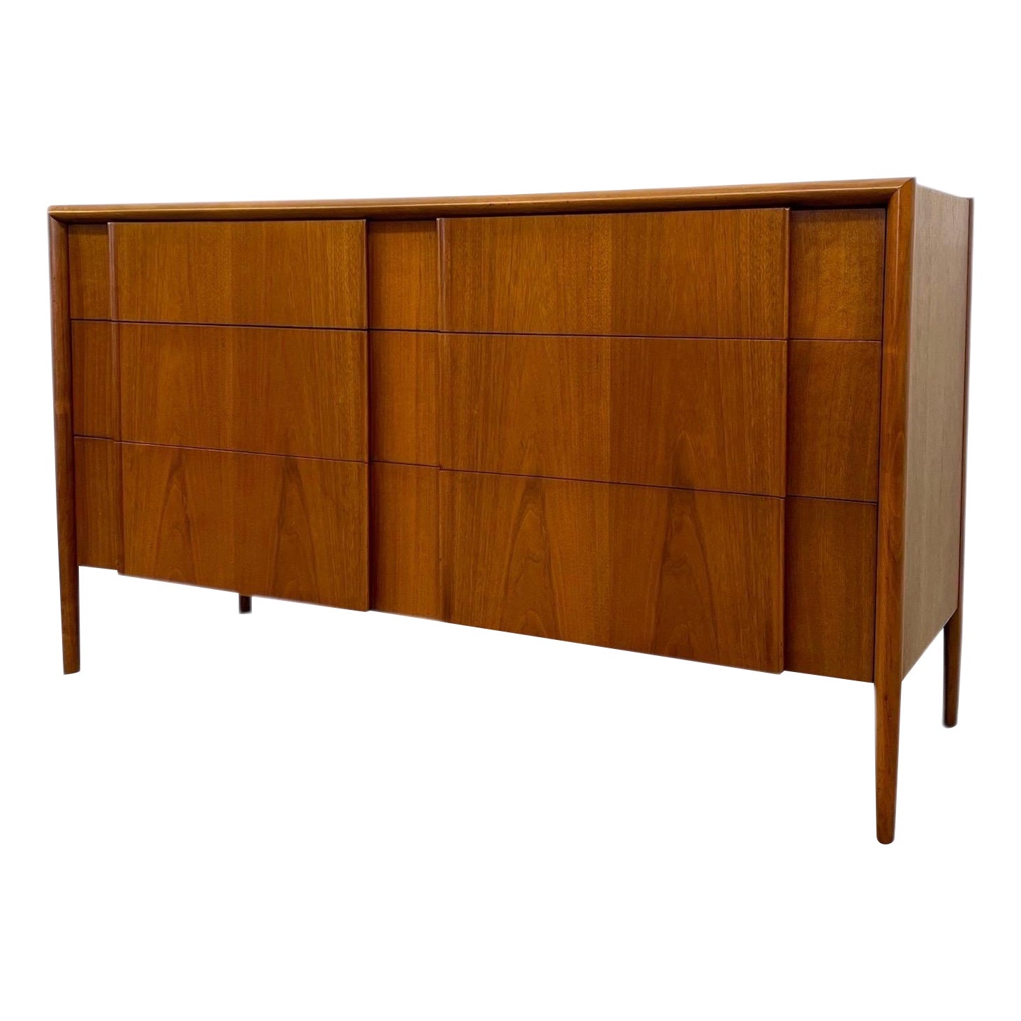 Comò a 6 cassetti Vintage Mid Century Modern di Drexel Parallel Collectional