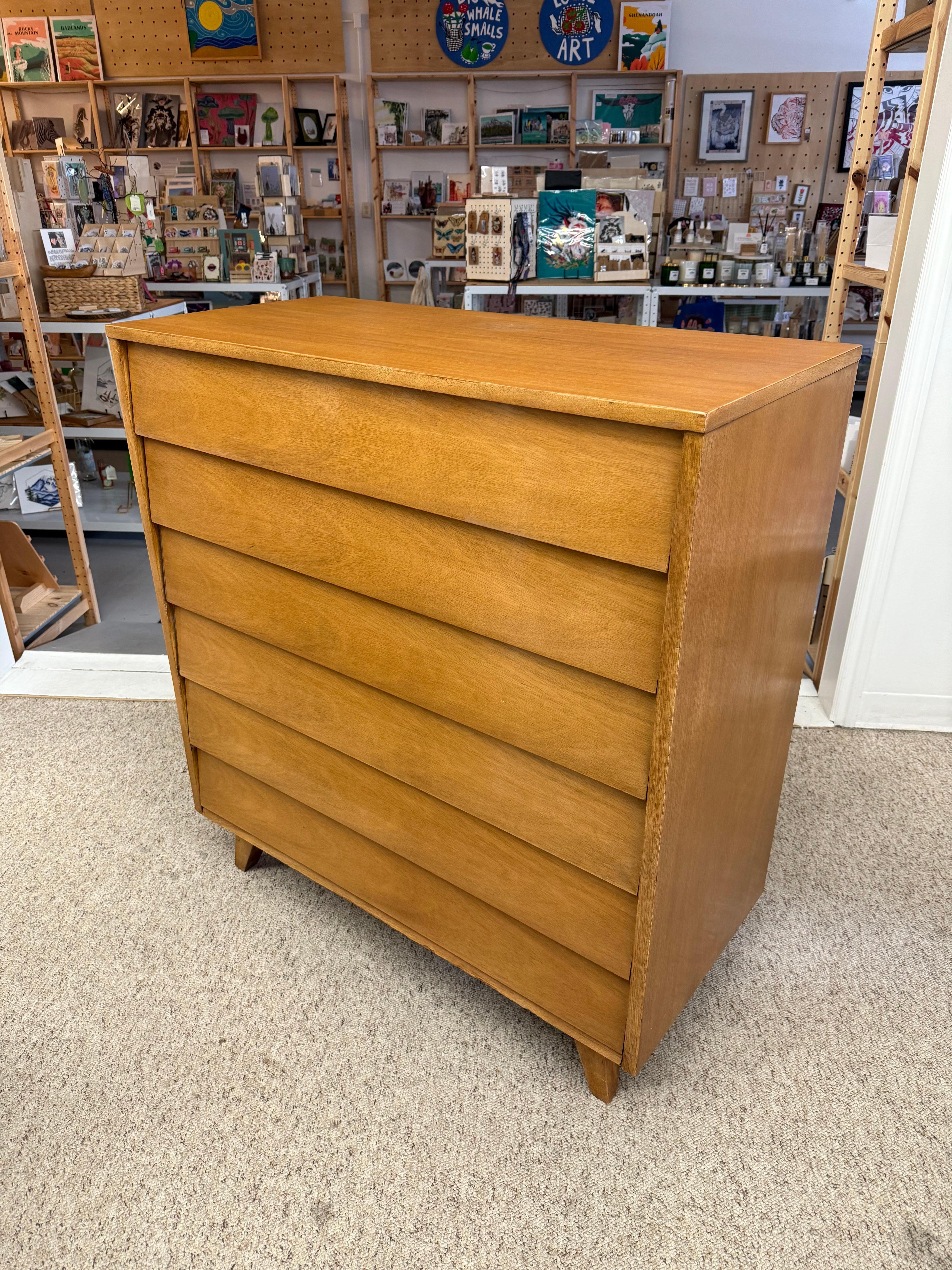 Commode à 6 tiroirs à queue d'aronde moderne du milieu du siècle dernier par Kent Coffey Bon état - En vente à Seattle, WA