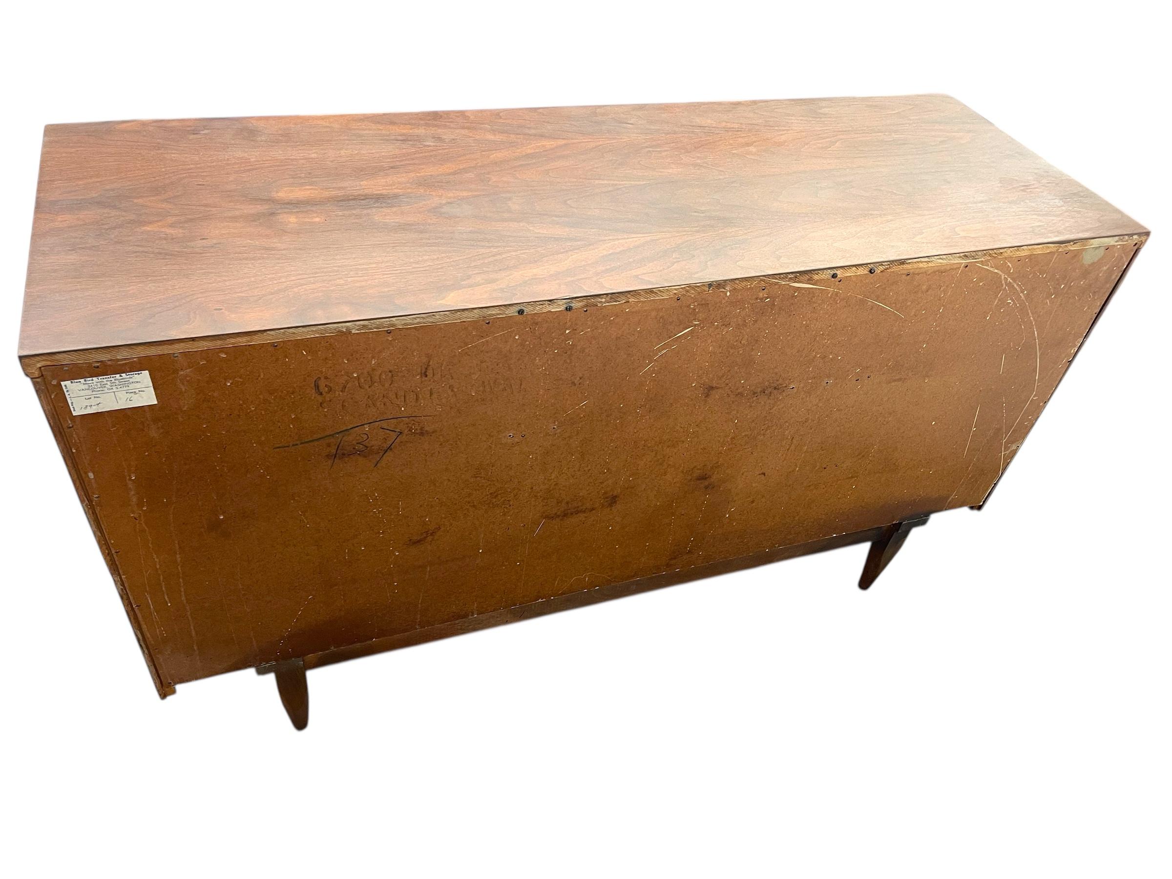 Vintage Mid Century Modern 6 Drawer Dresser Kent Coffey Tableau Collection For Sale 2